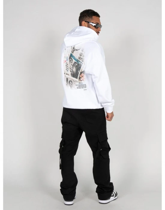 Суичър LEGENDS Heavy Hoody Oversized Essentials V.4 white XXL