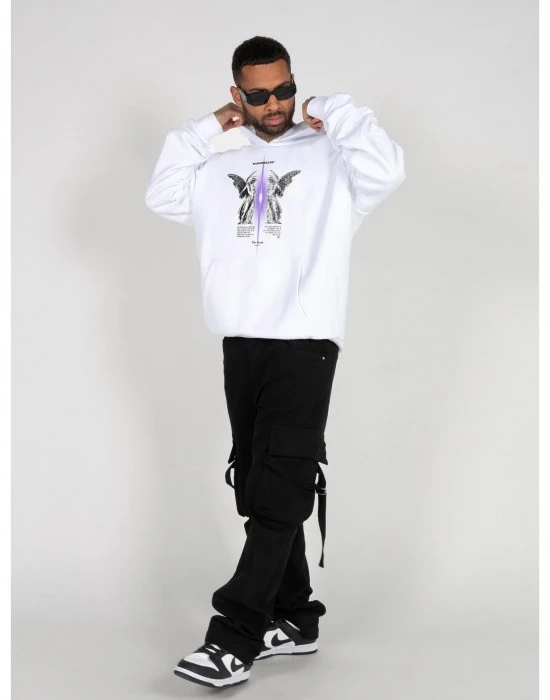 Суичър TRUTH V.1 Heavy Hoody Oversized Essentials V.4 white XXL