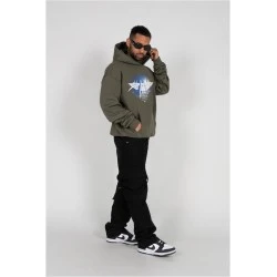 Суичър HIGHER THAN HEAVEN V.4 Ultra Heavy Hoody olive XXL