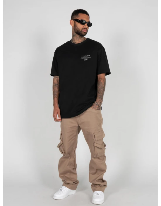 HIGHER THAN HEAVEN (6) Heavy Oversize Tee black XXL