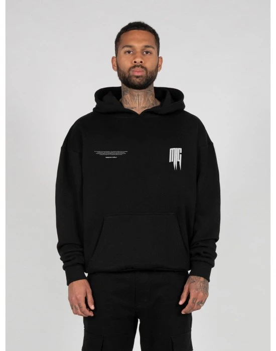 Суичър METAMORPHOSE V.2 Heavy Oversized Hoody black XXL
