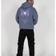 Суичър METAMORPHOSE V.2 Heavy Oversized Hoody vintageblue XXL
