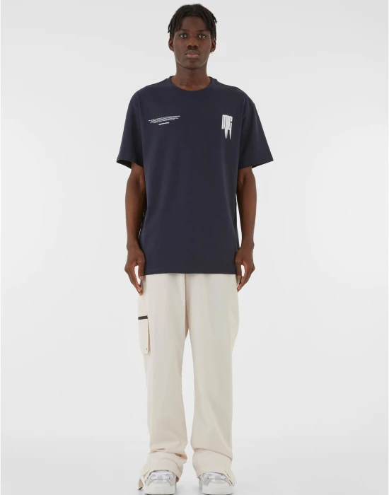 METAMORPHOSE V.2 Heavy Oversized Tee navy XXL