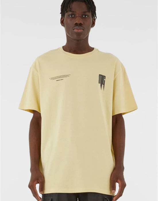 METAMORPHOSE V.2 x Heavy Oversized Tee softyellow XXL