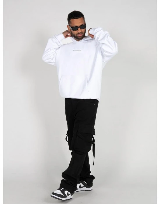 Суичър METAMORPHOSE V.4 x Heavy Oversized Hoody white XXL