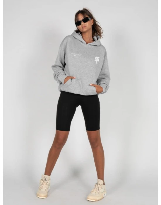 Ladies METAMORPHOSE V.2 Heavy Oversized Hoody grey XXL