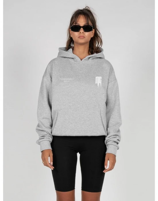 Ladies METAMORPHOSE V.2 Heavy Oversized Hoody grey XXL