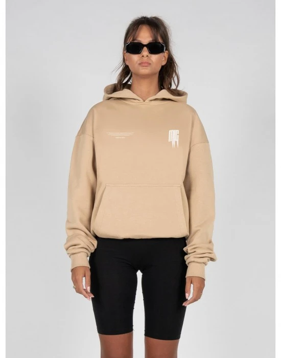 Ladies METAMORPHOSE V.2 Heavy Oversized Hoody unionbeige XXL