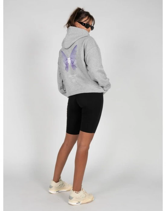Ladies METAMORPHOSE V.2 Heavy Oversized Hoody grey XXL