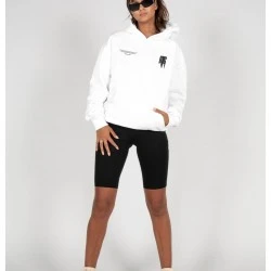 Ladies METAMORPHOSE V.2 x Heavy Oversized Hoody white XXL