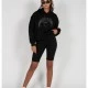 Ladies METAMORPHOSE V.3 Heavy Oversized Hoody black XXL
