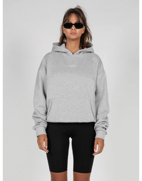 Ladies METAMORPHOSE V.4 Heavy Oversized Hoody grey XXL