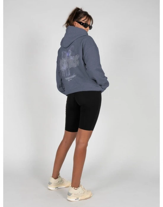 Ladies METAMORPHOSE V.4 Heavy Oversized Hoody vintageblue XXL
