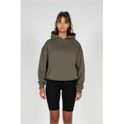 Ladies METAMORPHOSE V.4 x Heavy Oversized Hoody olive XXL