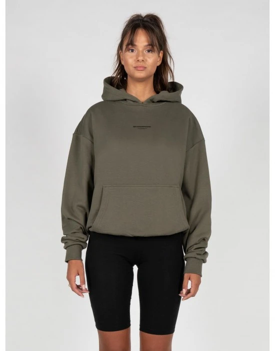 Ladies METAMORPHOSE V.4 x Heavy Oversized Hoody olive XXL