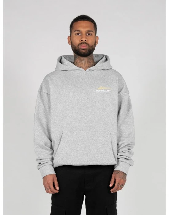 Суичър Wave V.1 x Heavy Oversized Hoody grey XXL