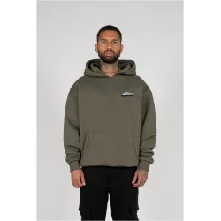Суичър Wave V.1 x Heavy Oversized Hoody olive XXL