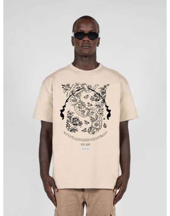 Paislay x Heavy Oversized Tee wet sand XXL