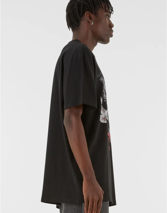 Freedom x Heavy Oversized Tee black XXL