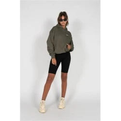 Ladies Wave V.1 x Heavy Oversized Hoody olive L