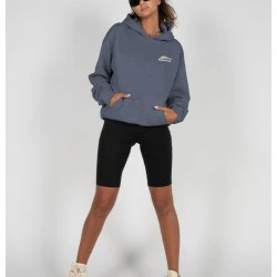 Ladies Wave V.1 x Heavy Oversized Hoody vintageblue XXL