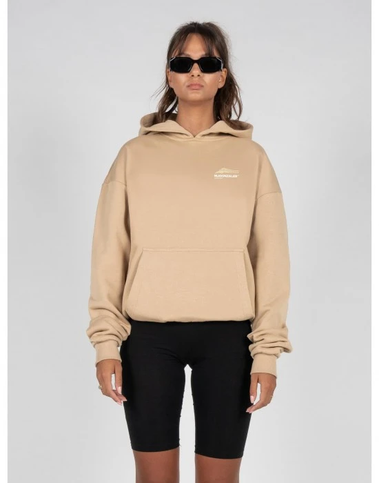 Ladies Wave V.1 x Heavy Oversized Hoody unionbeige XXL