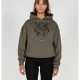 Ladies Paislay x Heavy Oversized Hoody olive XXL