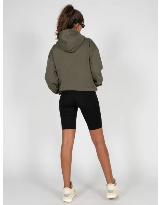 Ladies Paislay x Heavy Oversized Hoody olive XXL
