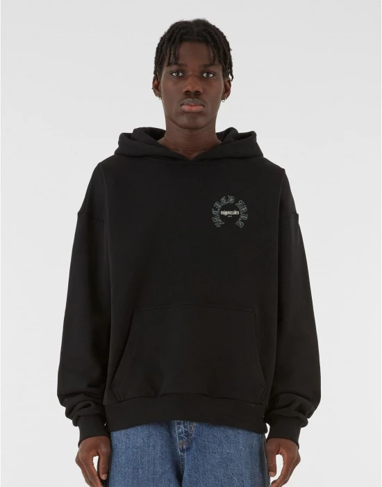 Суичър CROSS x MJG HEAVY OVERSIZED HOODY black XXL
