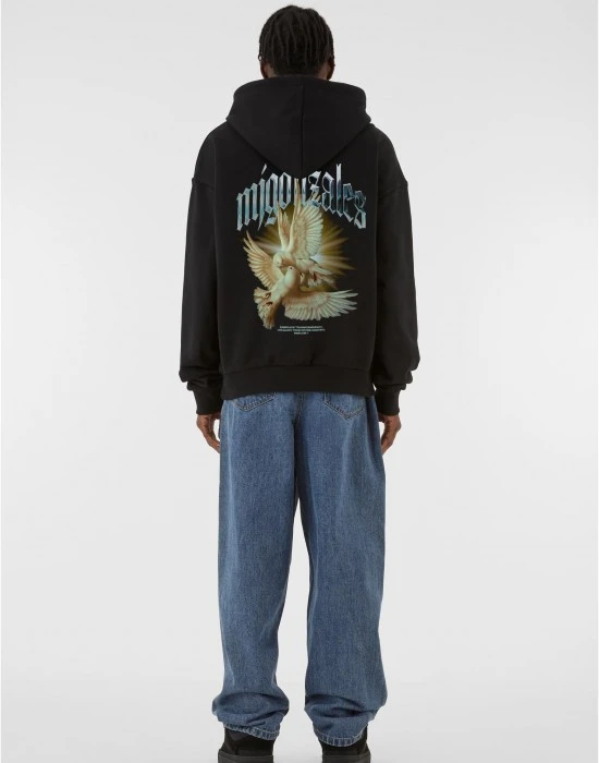 Суичър SPIRIT x MJG HEAVY OVERSIZED HOODY black XXL