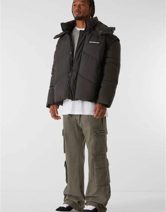 Мъжко Пухено Яке MJG ZIP-OFF PUFFER JACKET black XXL