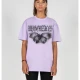 MJG Heavy Oversized Tee Ladies - BUTTERFLY ILLUSION lilac XXL