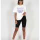 MJG Heavy Oversized Tee Ladies - BUTTERFLY ILLUSION white XXL