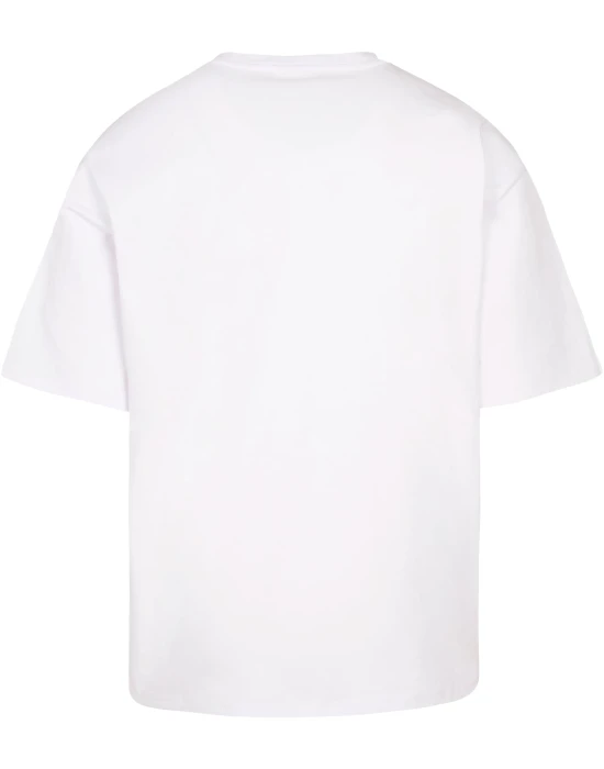 MJG Heavy Oversized Tee Ladies - BUTTERFLY ILLUSION white XXL