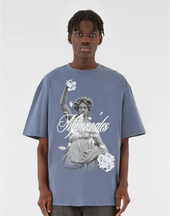MJG Heavy Oversized Tee Renaissance vintageblue XXL