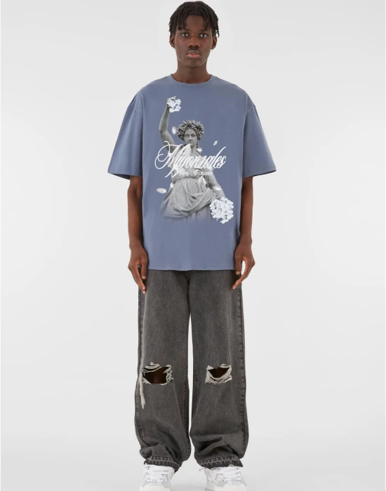 MJG Heavy Oversized Tee Renaissance vintageblue XXL