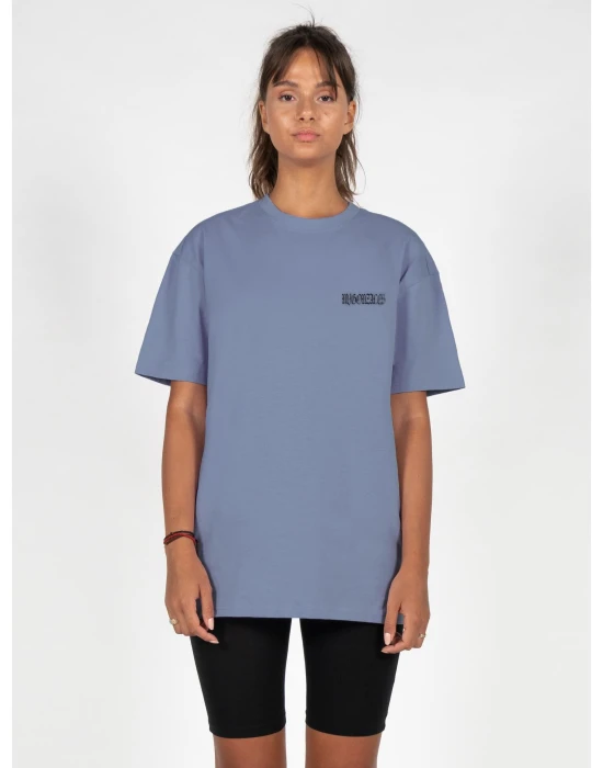 MJG Heavy Oversized Tee Ladies - FEARLESS FLIGHT vintageblue XXL