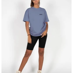 Овърсайз тениска MJG Heavy Oversized Tee Ladies - FEARLESS FLIGHT vintageblue XXL