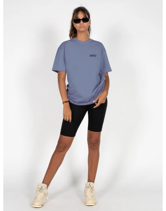MJG Heavy Oversized Tee Ladies - FEARLESS FLIGHT vintageblue XXL