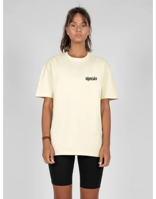 MJG Heavy Oversized Tee Ladies - FROSTED WINGS softyellow XXL
