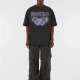 MJG Heavy Oversized Acid Washed Tee - BUTTERFLY ILLUSION black XXL