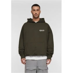 Суичър MJG Heavy Oversized Hoody -  FROSTED WINGS olive XXL