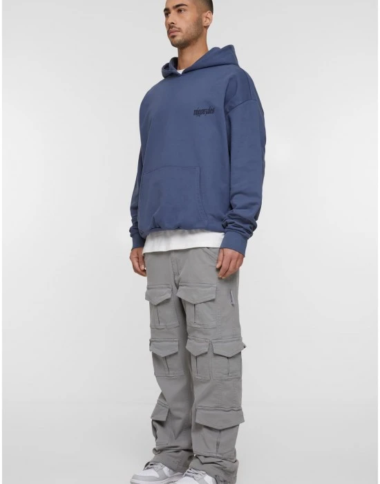 Суичър MJG Heavy Oversized Hoody -  FROSTED WINGS vintageblue XXL