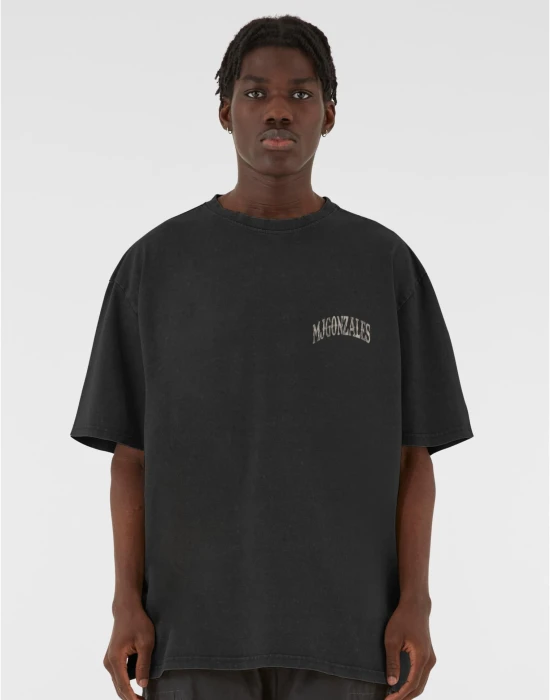 MJG Heavy Oversized Acid Wasehd Tee - Wild Wings black XXL