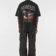 MJG Heavy Oversized Acid Wasehd Tee - Wild Wings black XXL