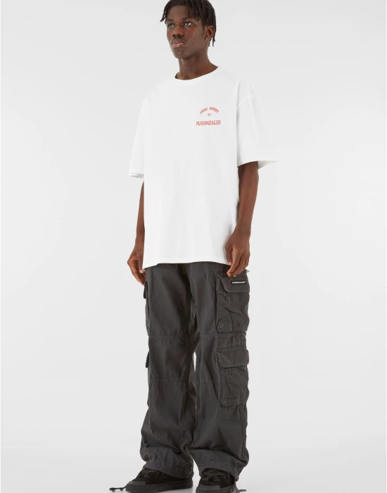 MJG Heavy Oversized Tee - Bandit?s Creed white XXL
