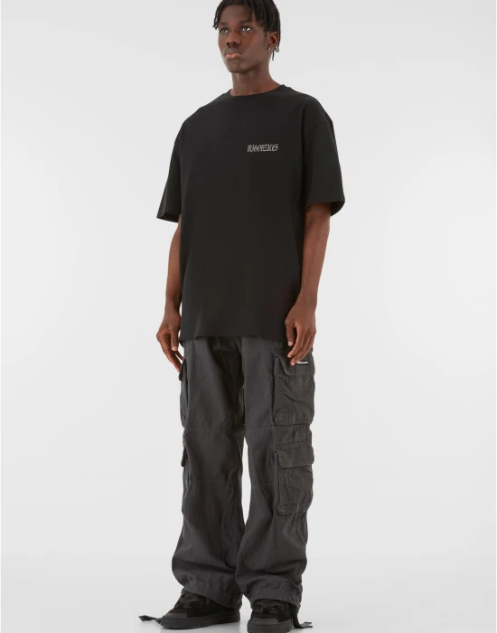 MJG Heavy Oversized Tee - Western Bones black XXL
