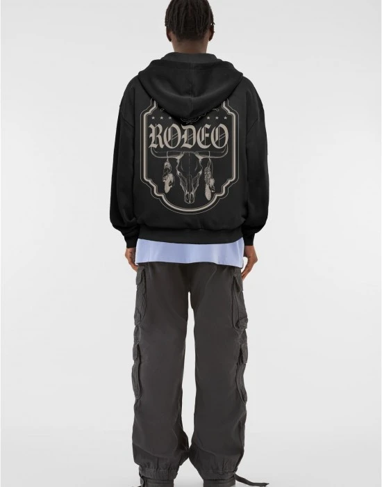 Суичър MJG Heavy Oversized Hoody ? Western Bones black XXL