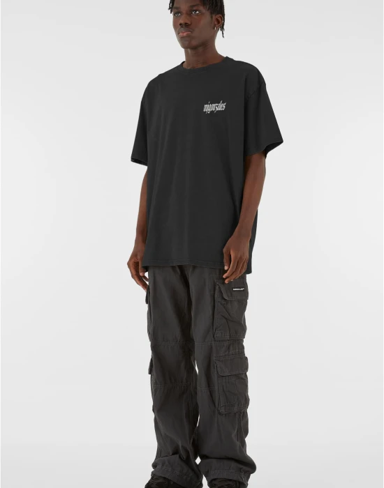 MJG Heavy Oversized Acid Washed Tee - Discipline Dynasty black XXL
