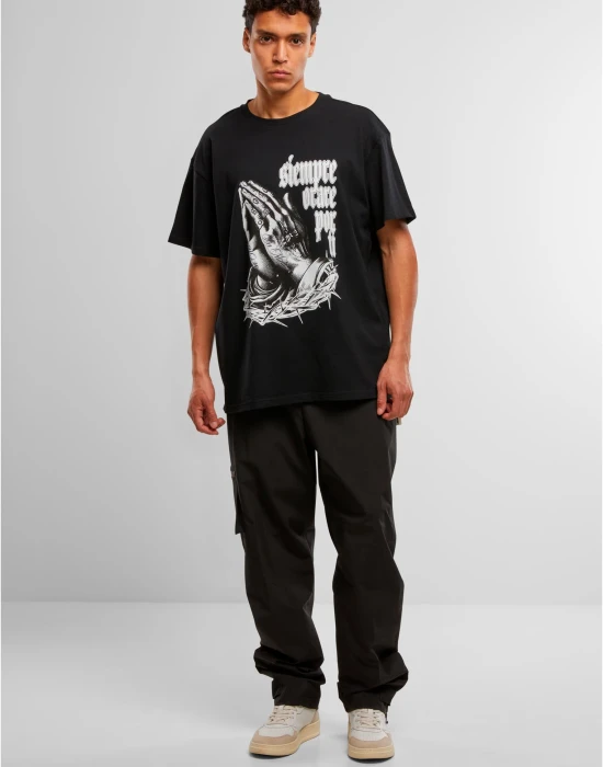 MJG Heavy Oversized Tee - Pray for you black XXL